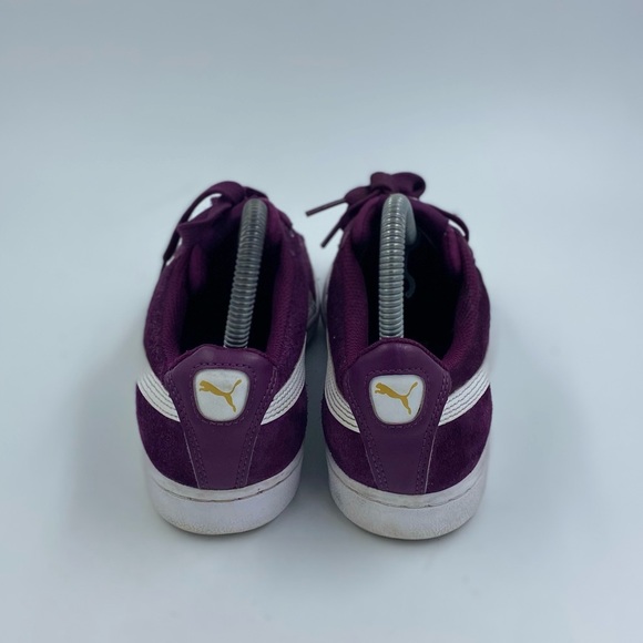 Puma classic purple low top sneaker womens size 7 - Picture 4 of 6